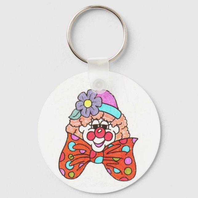Porte-clés clown (Recto)