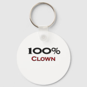 Porte-clés Clown de 100 pour cent
