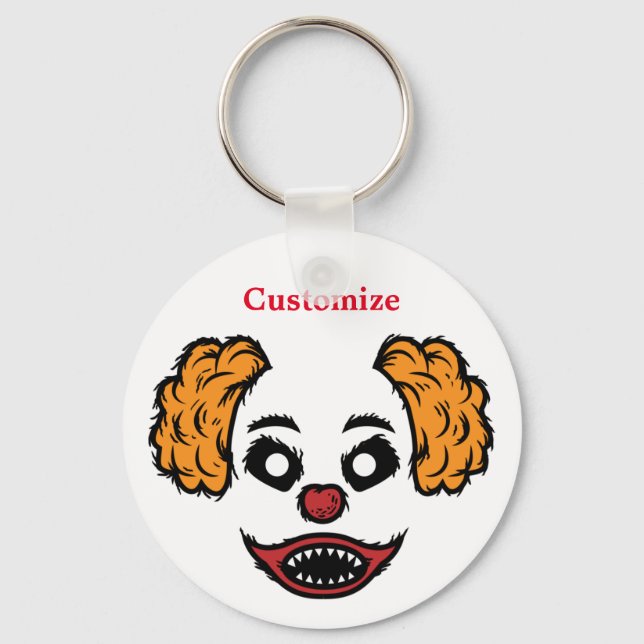 Porte-clés Clown effrayant Thunder_Cove (Recto)