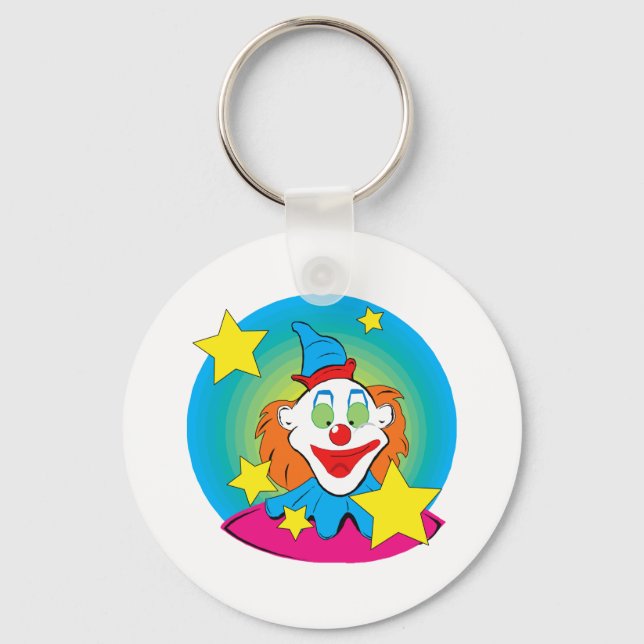 Porte-clés Clown seeing stars (Recto)