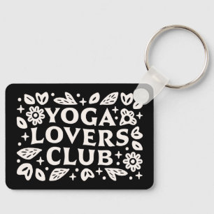 Porte-clés Club d'amants de yoga amis yogis drôles