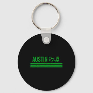 Porte-clés Club de bottes de cow-boy d'Austin