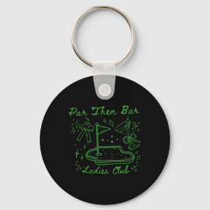 Porte-clés Club de dames Par Then Bar Fête de golf mignonne A