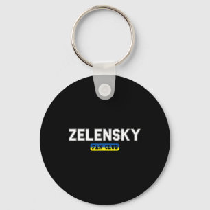 Porte-clés Club de fans de Zelensky Soutien à l'Ukraine