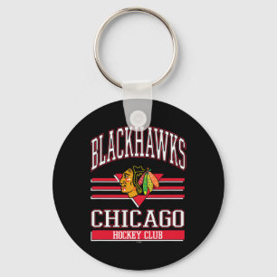 Porte-clés Club de hockey sur glace Chicago Blackhawks Noir O
