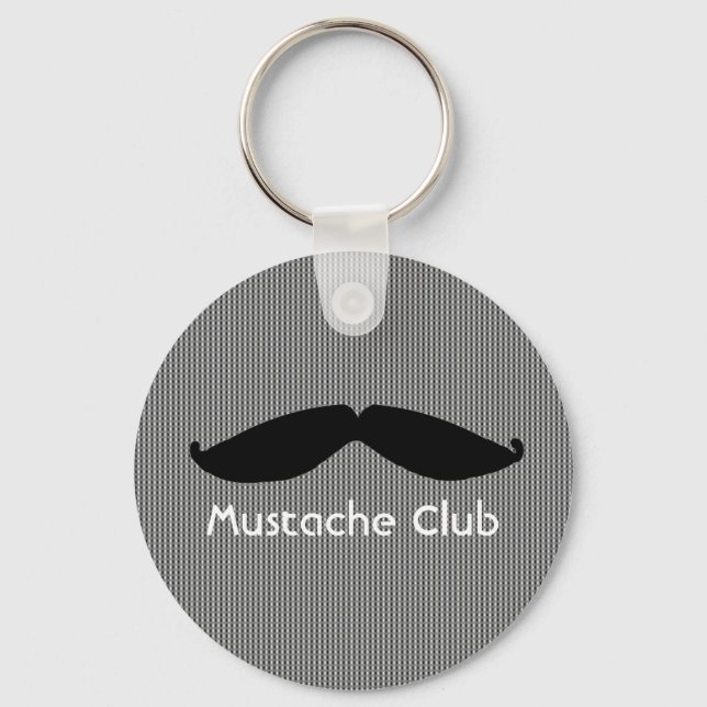 Porte-clés Club de moustache (Recto)