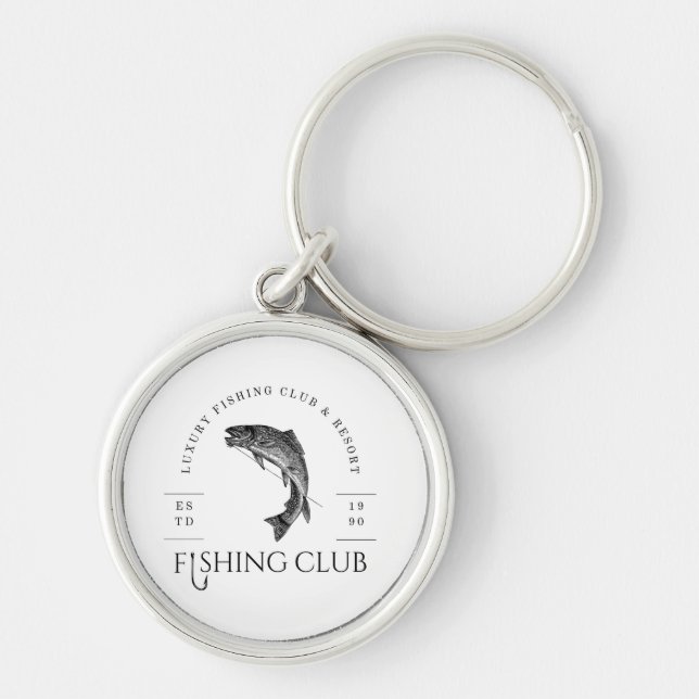 Porte-clés Club de pêche (Devant)