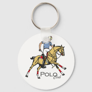 Porte-clés club de polo équestre