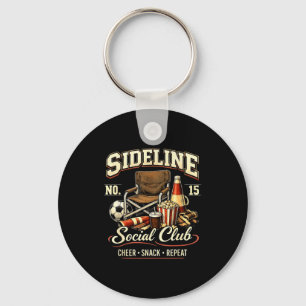 Porte-clés Club de Sociale de Côté de Cheer Snack Répéter Mam