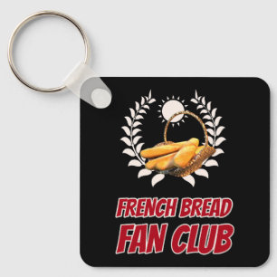 Porte-clés Club des Amateurs de Pain Français Humour Alimenta