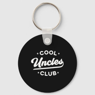 Porte-clés Club des Oncles Cool Mens Rétro Meilleur Oncle Eve