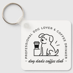 Porte-clés Club des papas propriétaires de chiens et amateurs