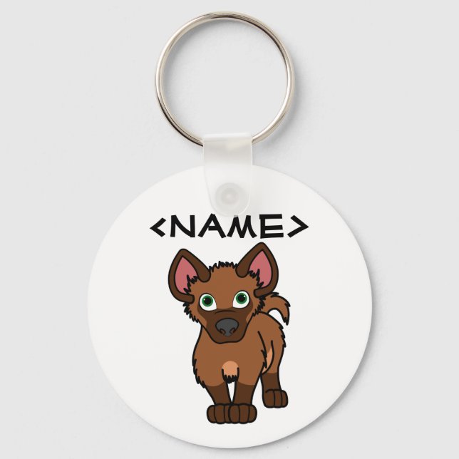 Porte-clés Club Hyena Brown (Recto)