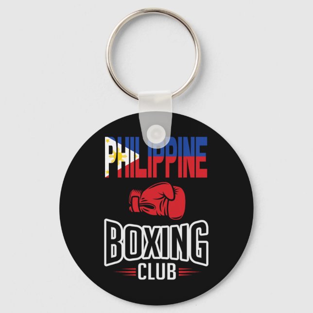 Porte-clés Club philippin de boxe drapeau (Recto)