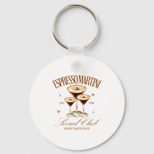 Porte-clés Club Social de Martini Espresso Féminin Queue de B
