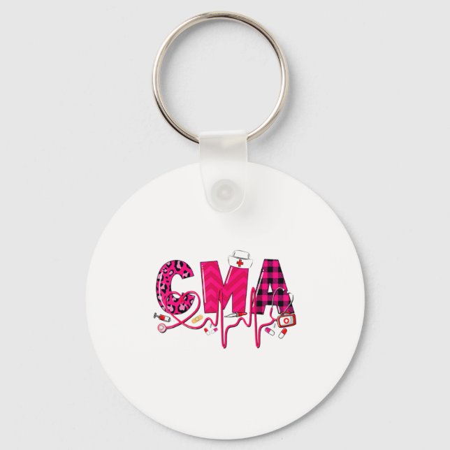Porte-clés Cma Medical Istant Valentines Day Nursing Valen  (Recto)