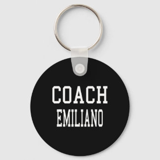 Porte-clés Coach Emiliano Custom Footbyll Soccer Bysebyll Tea
