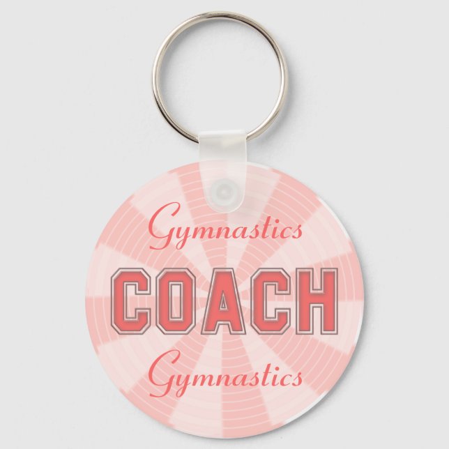 Porte-clés Coach rose (Recto)