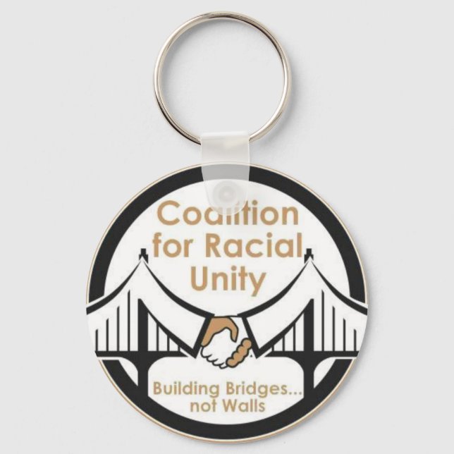 Porte-clés Coalition pour l'unité raciale (Recto)