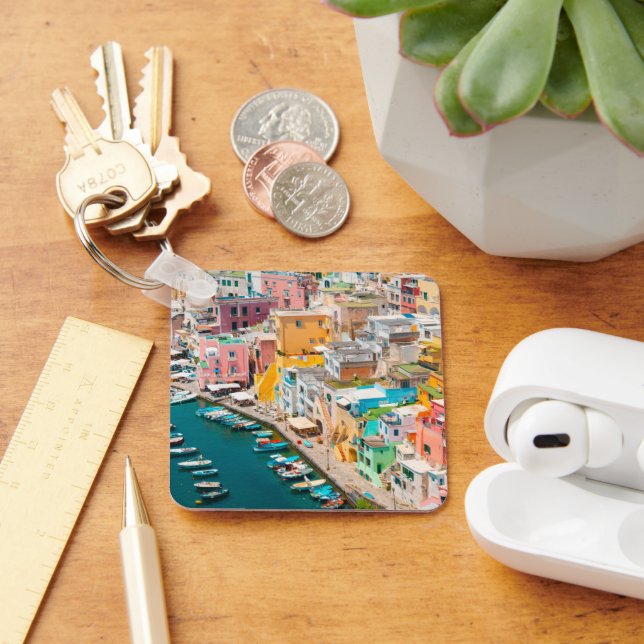 Porte-clés Coastline | Naples Italy (Bureau)