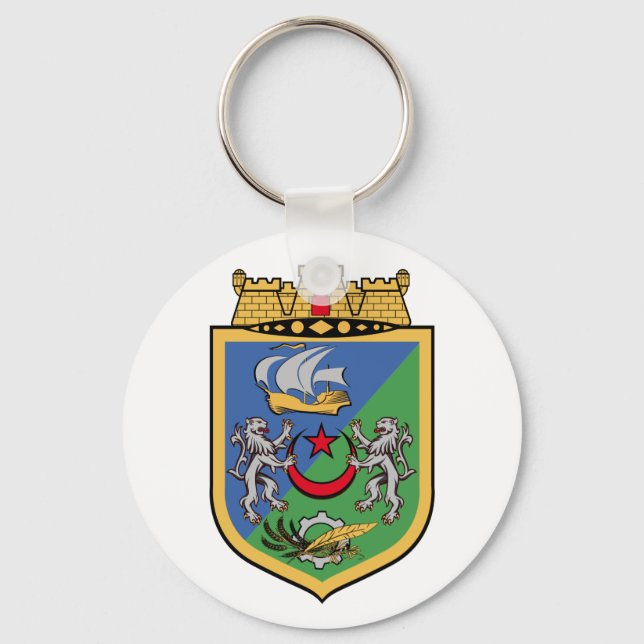 Porte-clés Coat of Arms of Algiers (Recto)
