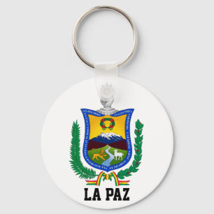 Porte-clés Coat of Arms of La Paz, Bolivia