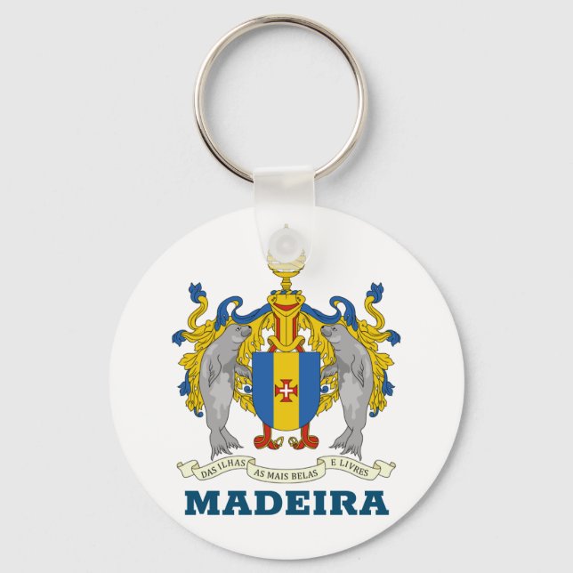 Porte-clés Coat of Arms of Madeira, Portugal (Recto)