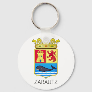 Porte-clés Coat of Arms of Zarautz - Gipuzkoa Keychain