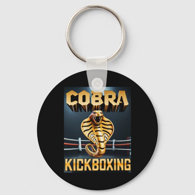 Porte-clés Cobra Kickboxing Design By Don Castillo  (Recto)