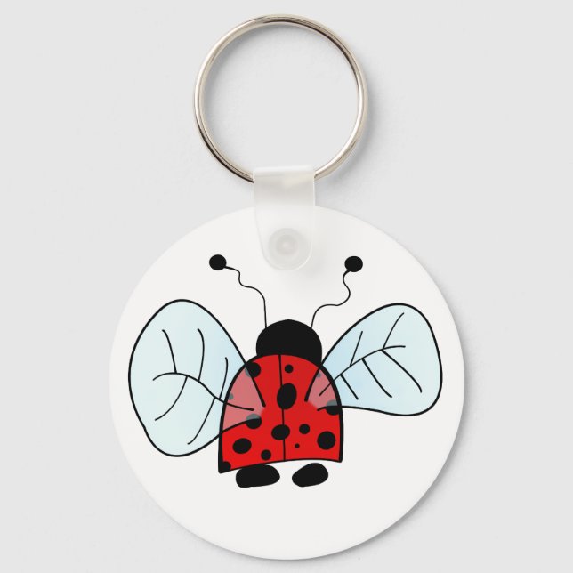 Porte-clés Coccinelle (Recto)