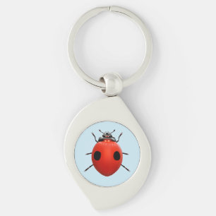 Porte-clés Coccinelle Chanceuse