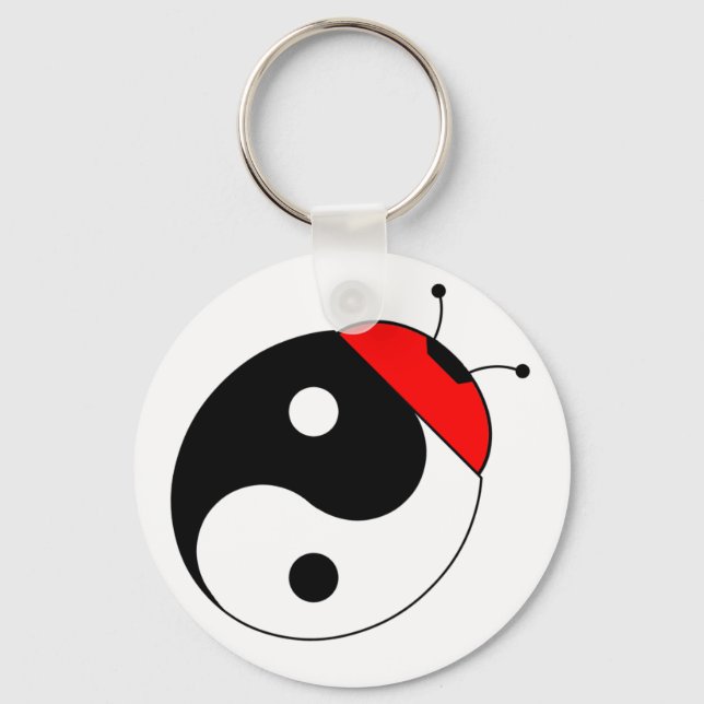 Porte-clés coccinelle harmonia (Recto)