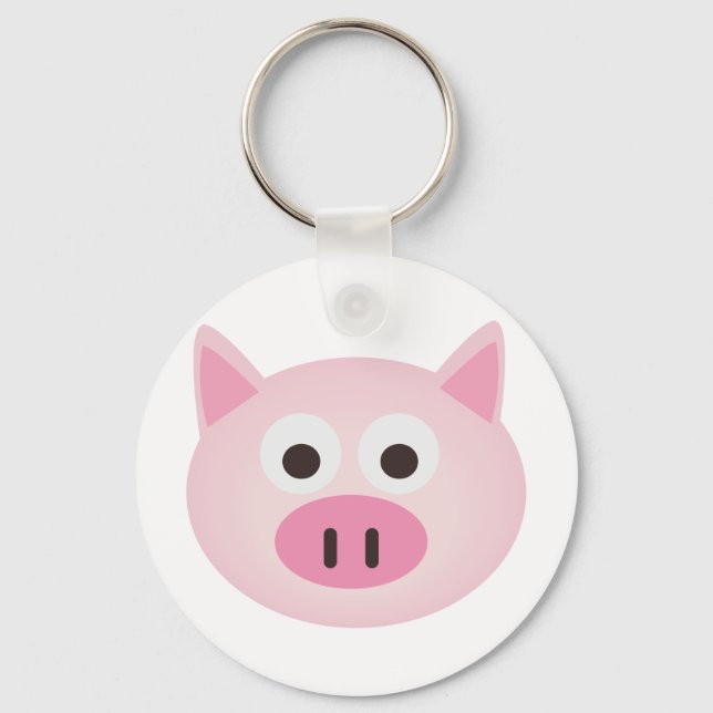 Porte-clés Cochon (Recto)