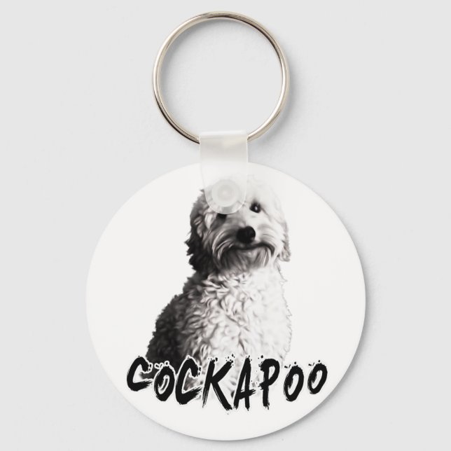 Porte-clés Cockapoo (Recto)