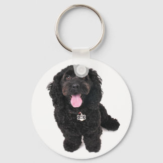 Porte-clés cocker poodle mix puppy Keychain