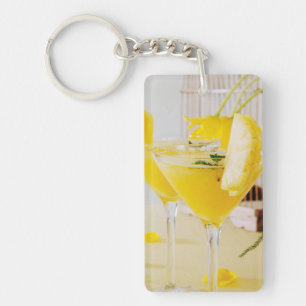 Porte-clés Cocktail de Fresca à l'ananas et au gingembre