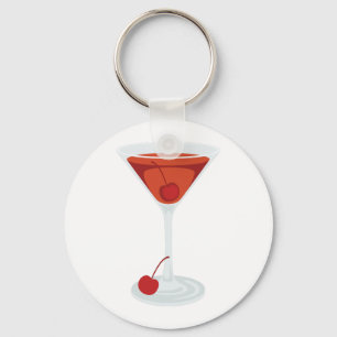 Porte-clés Cocktail Manhattan