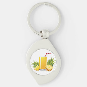 Porte-clés cocktail Piña Colada
