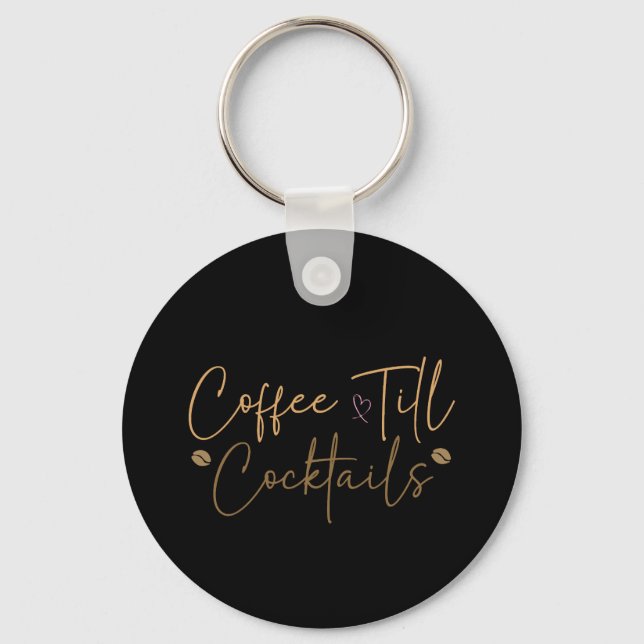 Porte-clés Cocktails au café (Recto)