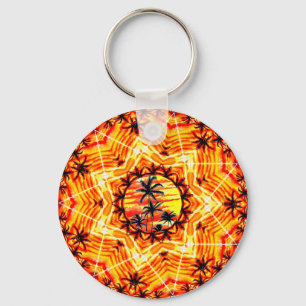 Porte-clés Coco Palm Star
