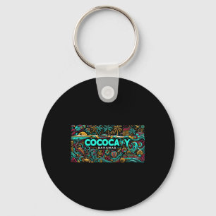 Porte-clés Cococay Beach Bahamas Travel Summer Family Vacatio