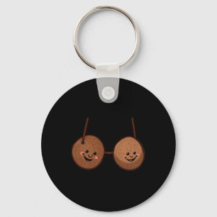 Porte-clés Cocotiers d'été Bra Costume d'Halloween Hommes Fem