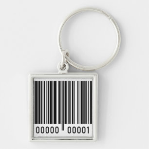 Porte-clés Code-barres