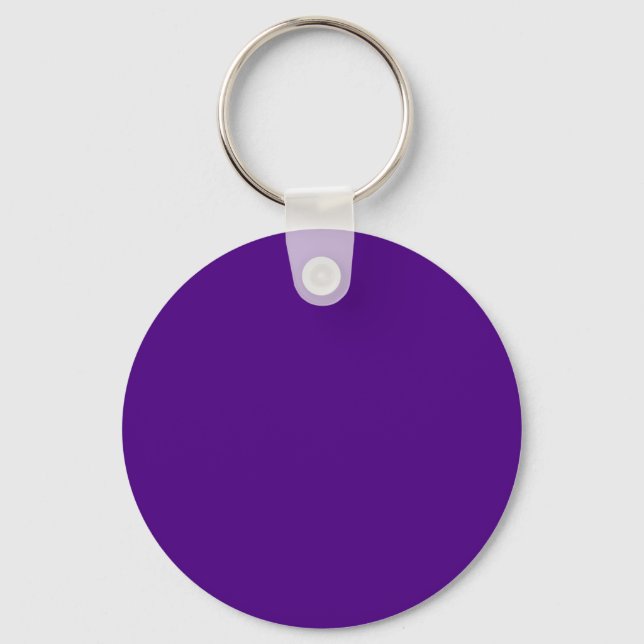 Porte-clés Code hexadécimal Indigo 4B0082 (Recto)