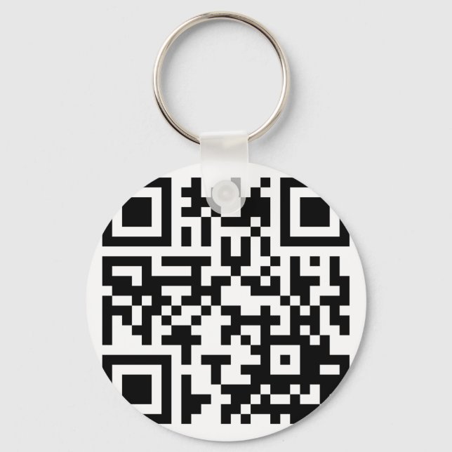 Porte-clés Code QR personnalisé (Recto)