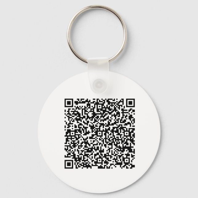 Porte-clés Code QR personnalisé et logo de marque professionn (Verso)