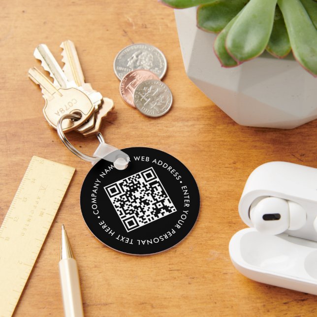 Porte-clés Code QR personnalisé pour la promotion  (Bureau)