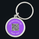 Porte-clés Code QR Votre message spécial Couleurs Porte - clé<br><div class="desc">Choisissez Couleurs et Police - Votre code QR spécial Info et texte personnalisé Cadeau moderne personnalisé - Ajouter votre code QR - Image ou logo - photo / Texte - Nom ou autre information / message - Redimensionner et déplacer ou ajouter des éléments - Image / Texte avec outil de...</div>