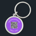 Porte-clés Code QR Votre message spécial Couleurs Porte - clé<br><div class="desc">Choisissez Couleurs et Police - Votre code QR spécial Info et texte personnalisé Cadeau moderne personnalisé - Ajouter votre code QR - Image ou logo - photo / Texte - Nom ou autre information / message - Redimensionner et déplacer ou ajouter des éléments - Image / Texte avec outil de...</div>
