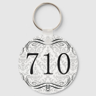 Porte-clés Code régional 710